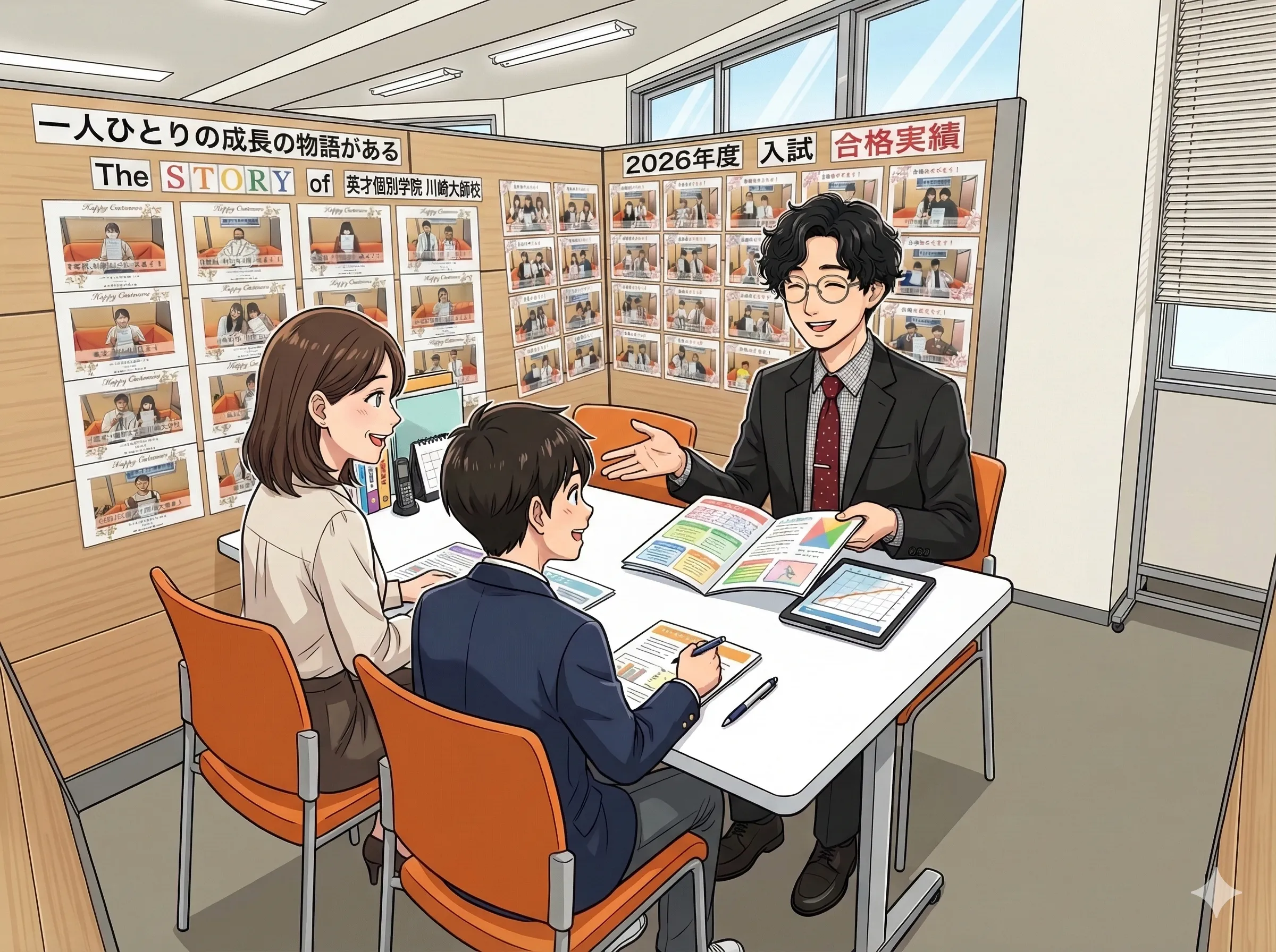 面談の様子