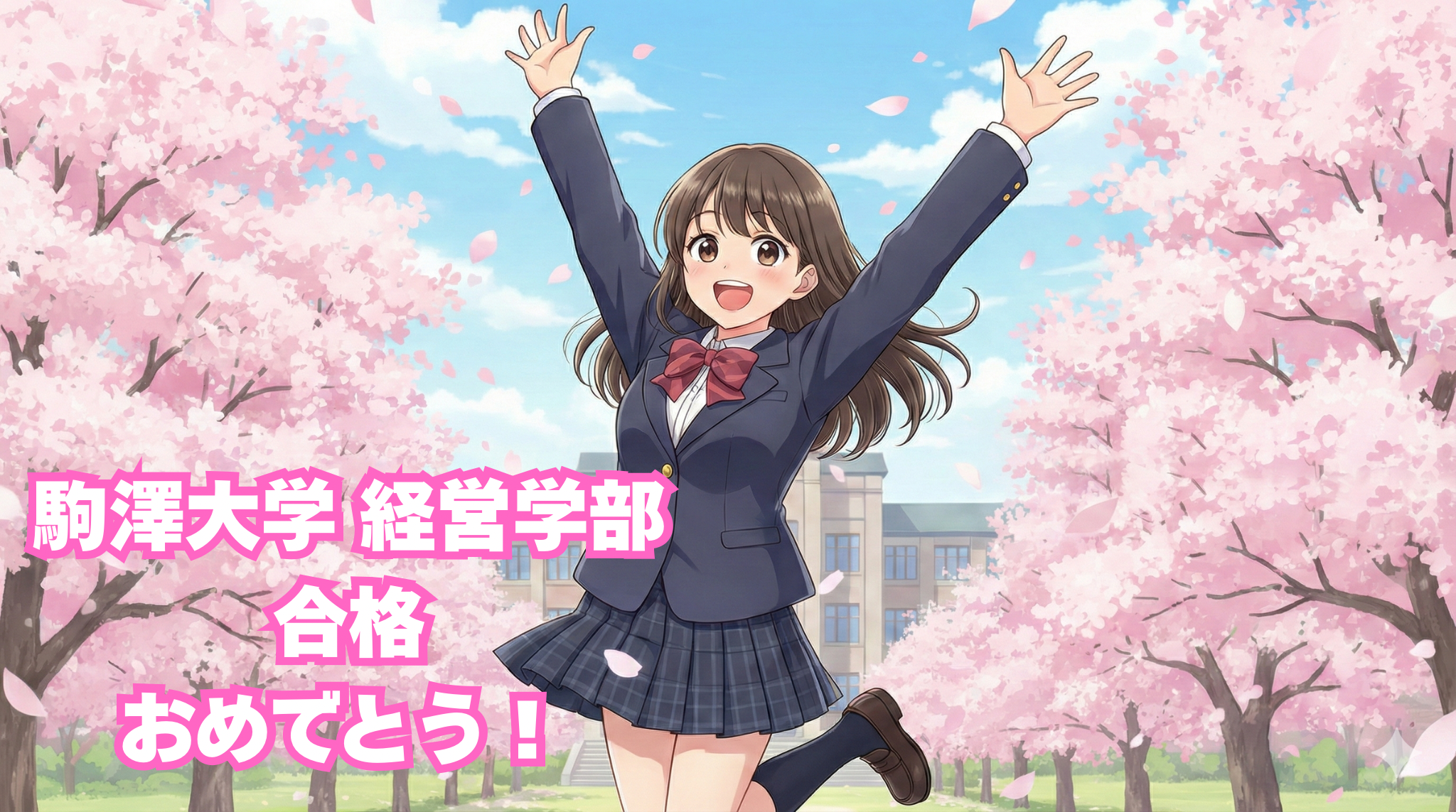 駒澤大学 経営学部 【合格速報】