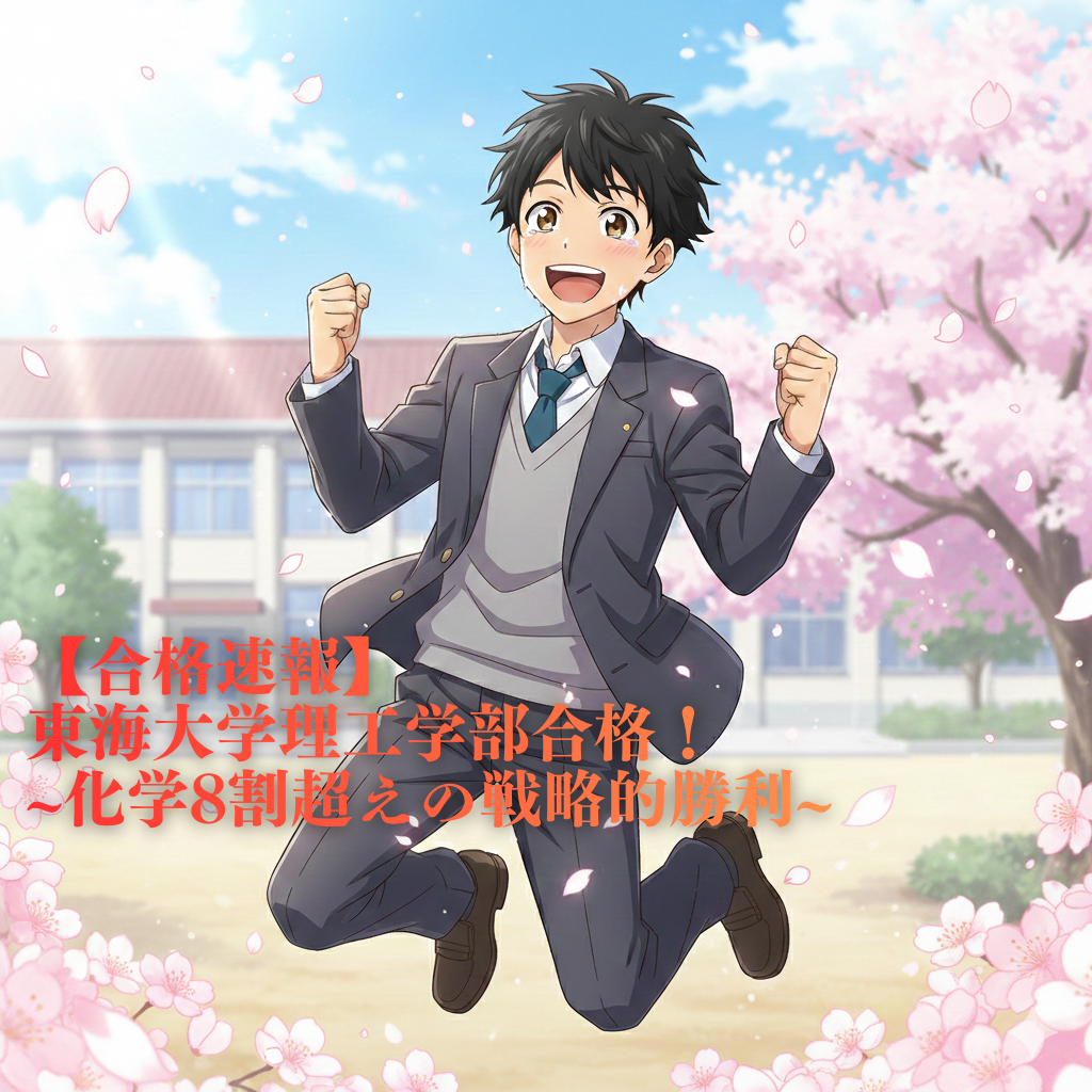 【合格速報】東海大学 理工学部 見事合格！