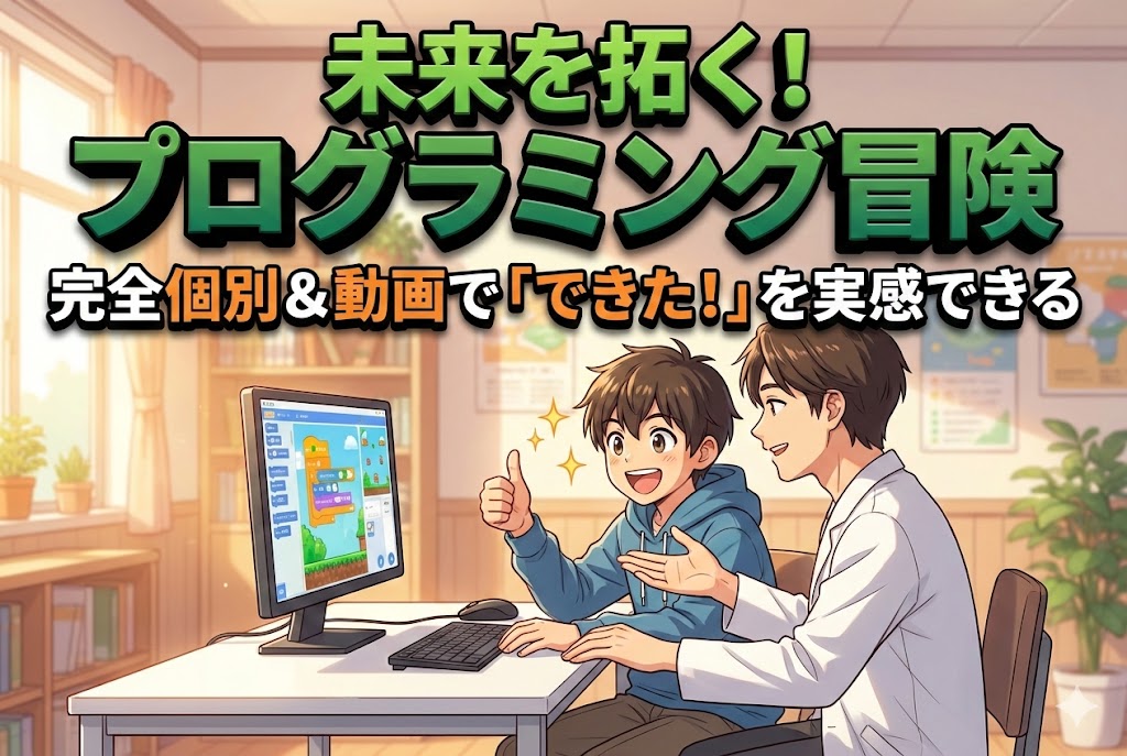 プログラミングの冒険、コードアドベンチャー西府・分倍河原校