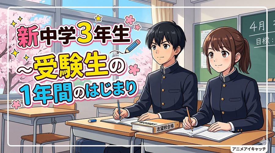 新中3の9割が間違える受験スタート｜正しい順番とは？