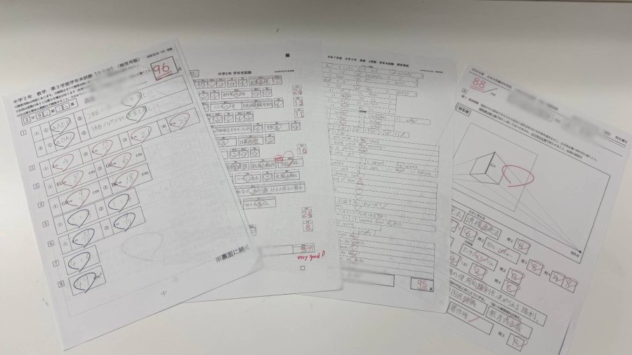 学年末テスト高得点！！