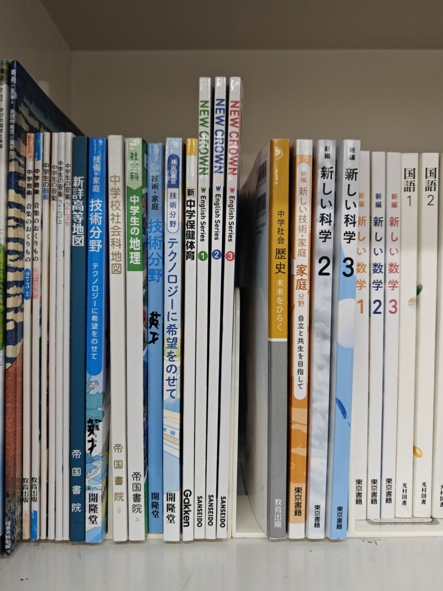 【二砂中】去年の前期中間テストの範囲です！