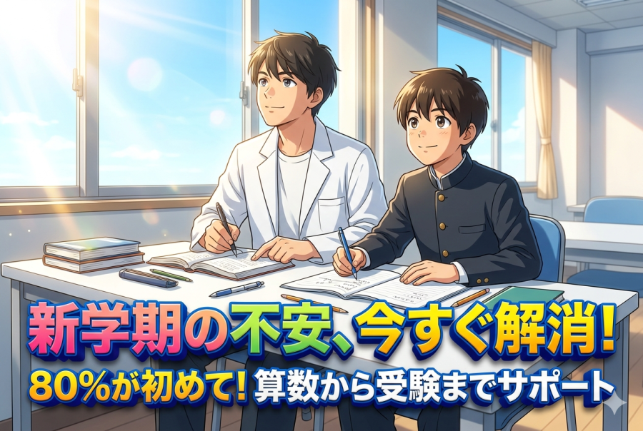 初めての塾探しをされる方が増えています
