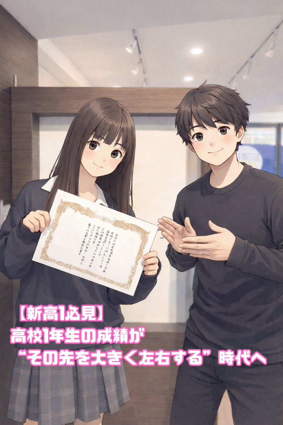 【新高1必見】高校1年生の成績が“進路を大きく左右する”時代へ