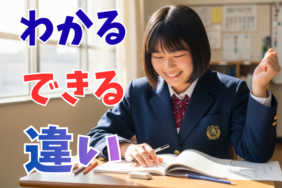 「家では分かると言うのに…なぜ？」テストで点数が取れる「わかる」と「できる」の違い