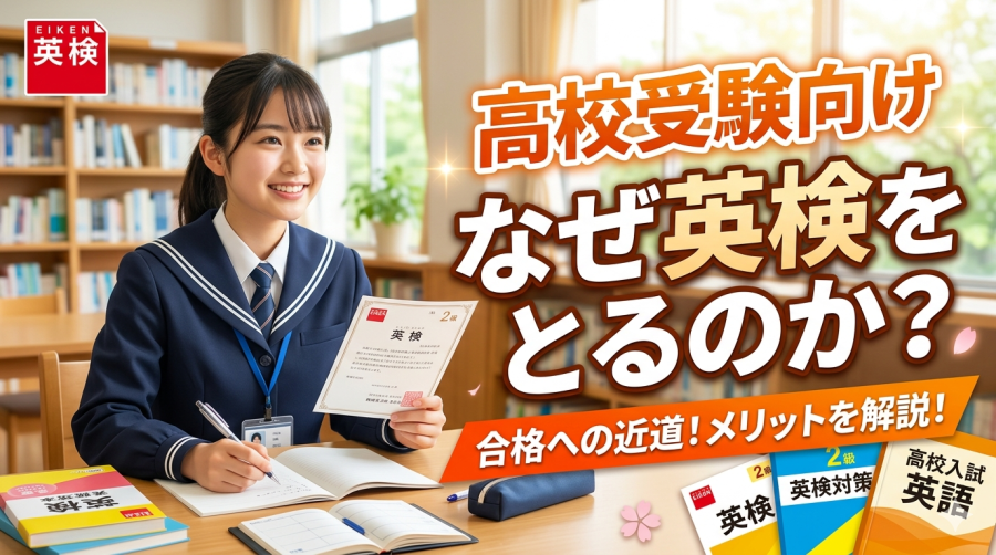 中学生のうちに英検を取るべき理由とは？