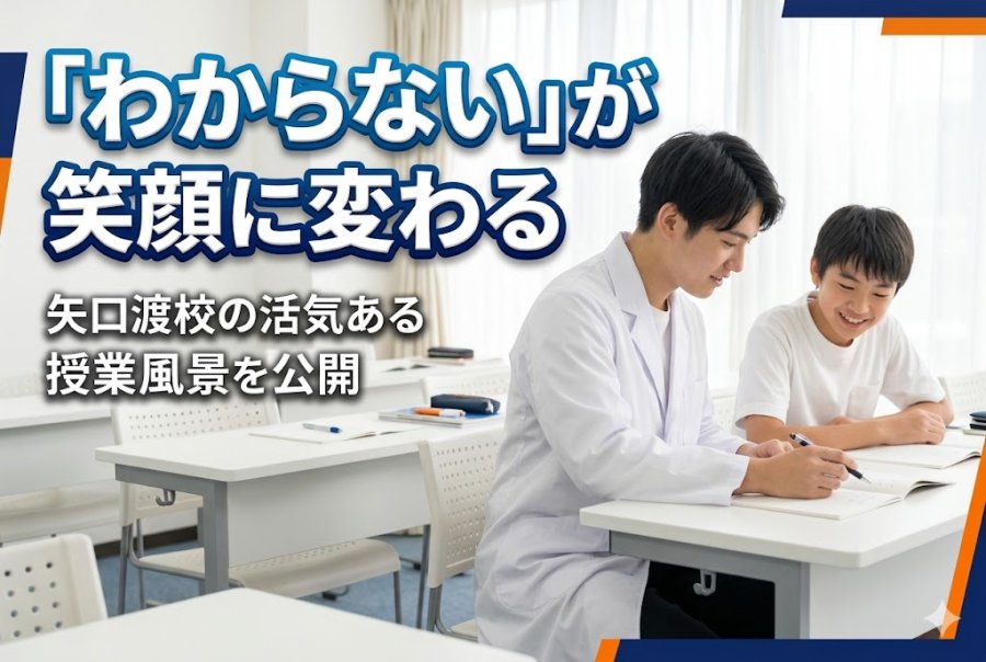 集中と笑顔が共鳴する、矢口渡校の「普段の授業」の風景
