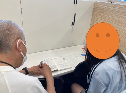 テスト対策勉強会の一幕