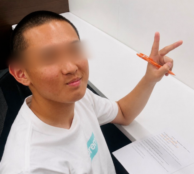 高校生のみんな、がんばっています