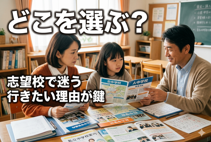 志望校選びで迷ったときに大切なのは「行きたい理由」を見つけること