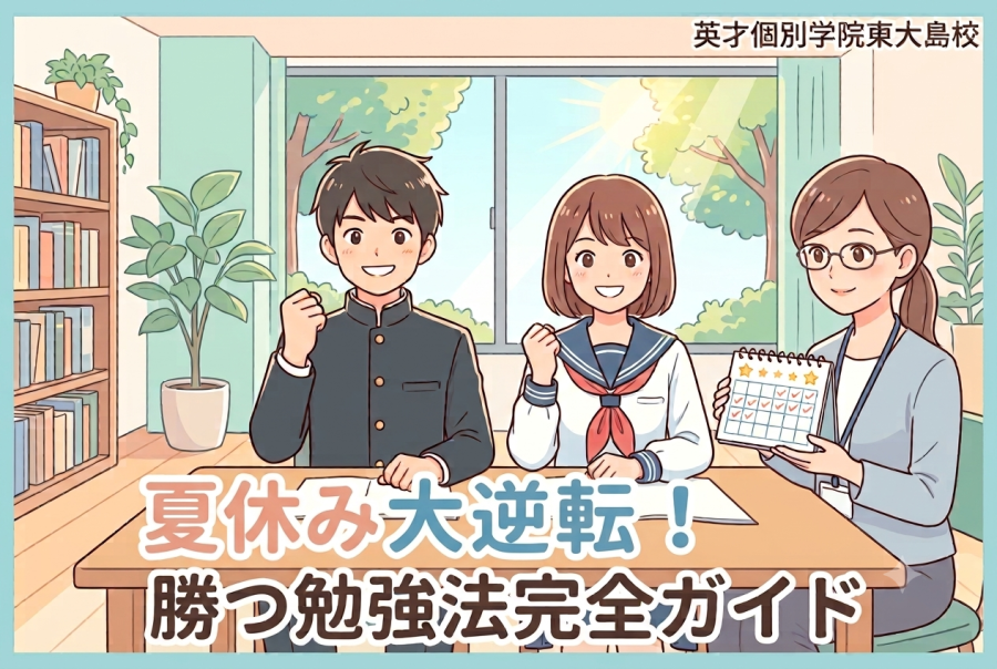 【中学生必見】夏休み大逆転！勝つ勉強法完全ガイド