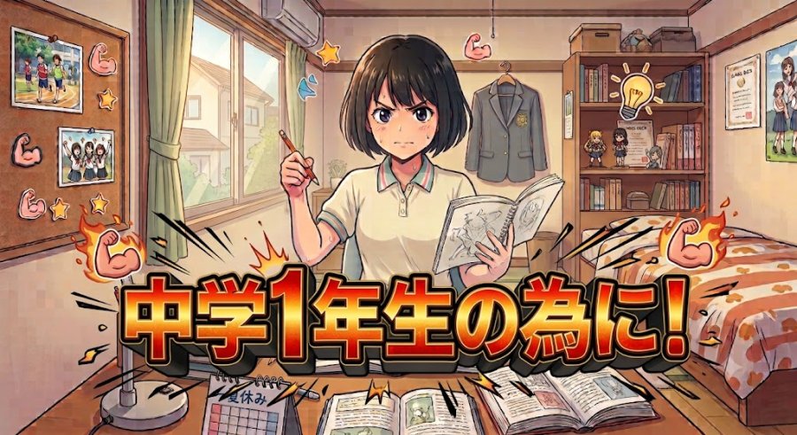中学1年生の為に！
