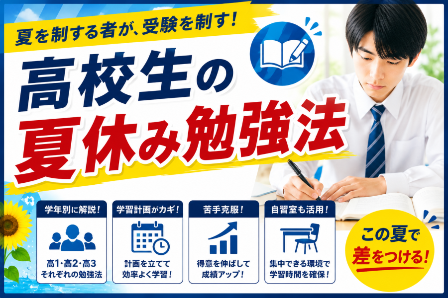 高校生の夏休み勉強法