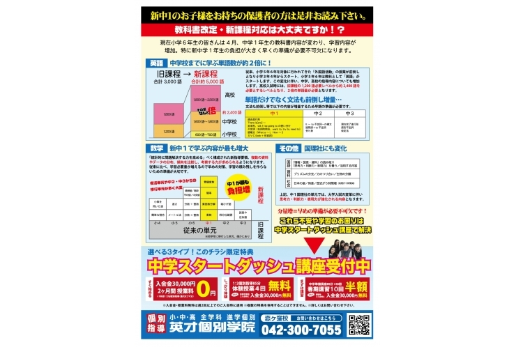 新中学1年生は絶対に見てください