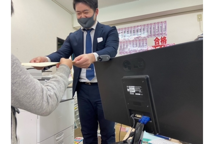 生徒を表彰しました！