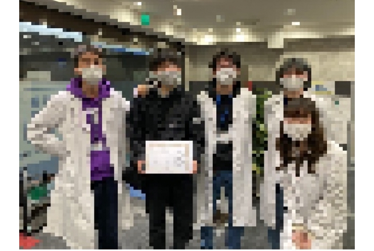 表彰しました♪