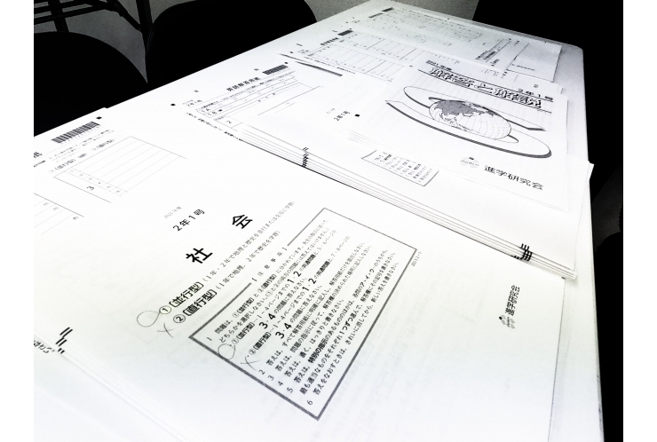 塾内テストやります！