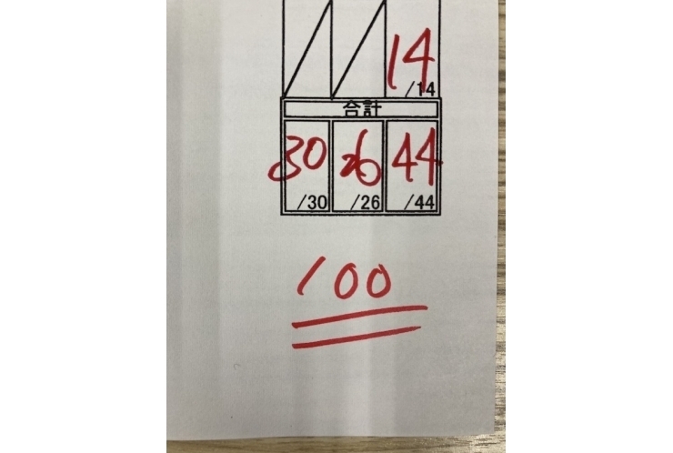 中学生テスト対策の時間帯