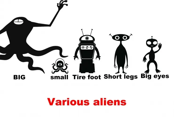 宇宙人ってどんな顔？