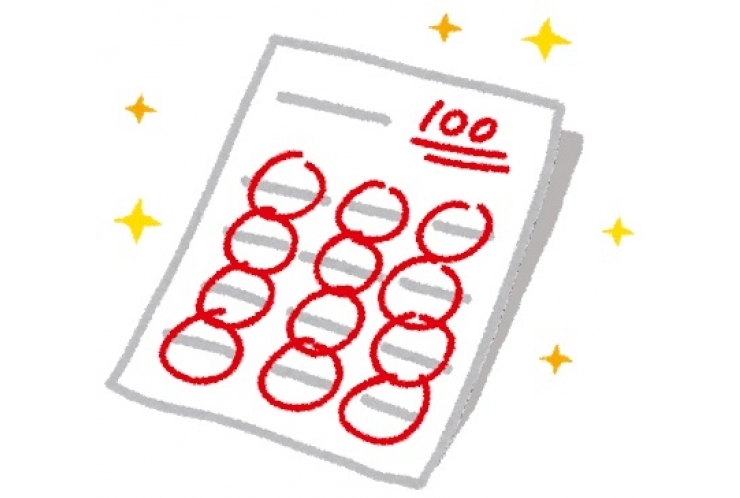 100点おめでとう！