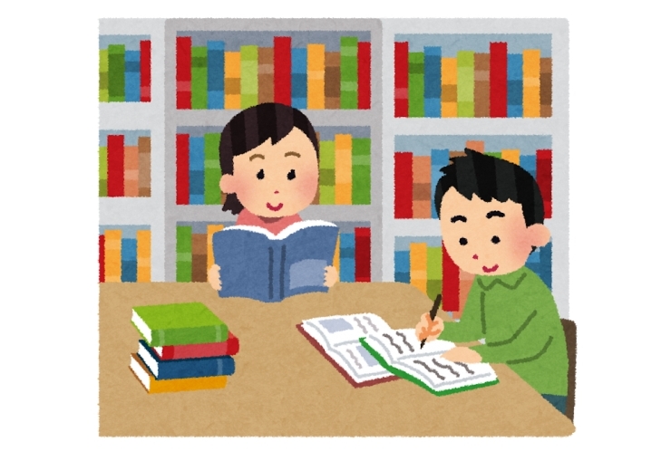 ✨自習室解放しております✨