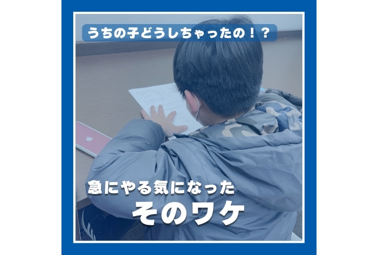 急にやる気になったそのワケ