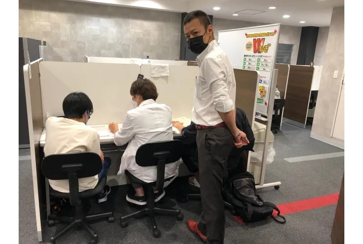 本日の三ツ沢校！