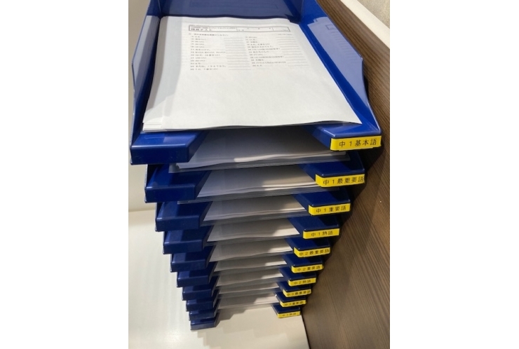 自習用のプリントを用紙しました～♪