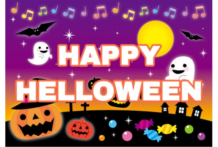 明日はハロウィンですね！
