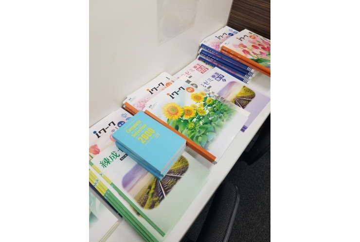 春期講習のテキスト配布！！