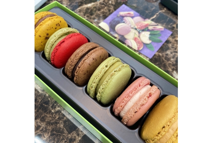 マカロンを頂きました♡～いつまでも生徒さん～