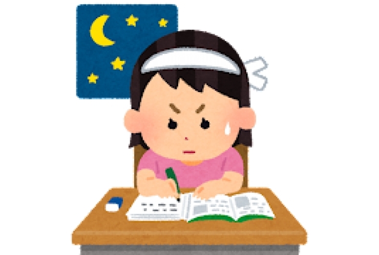 テスト対策を終えて（中学2年の保護者様）