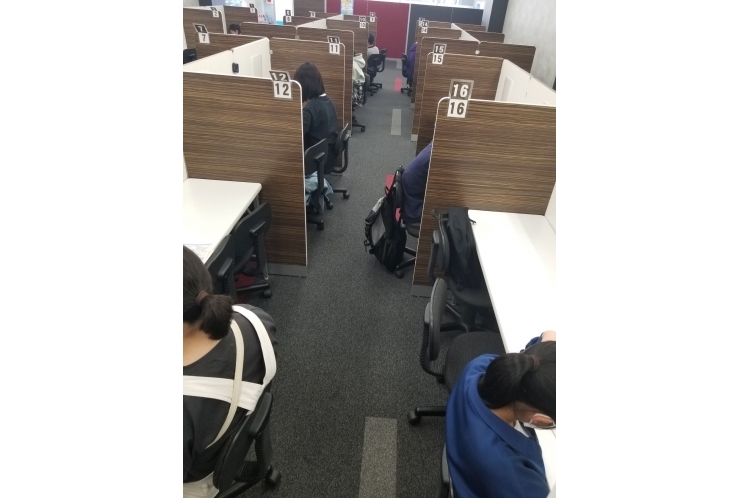 模擬試験実施【大和　鶴間　塾】