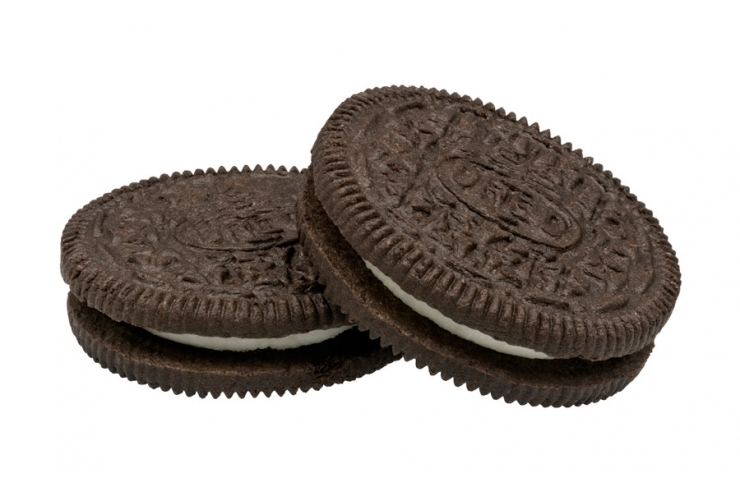 オレオはきれいに半分にできない？