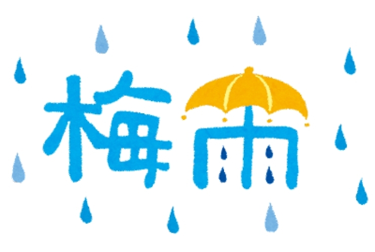 梅雨の「梅」