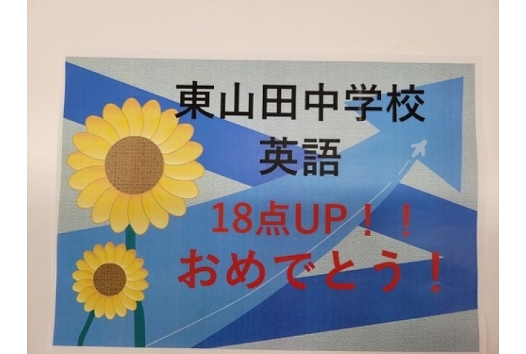 今回の点数アップ者・・・