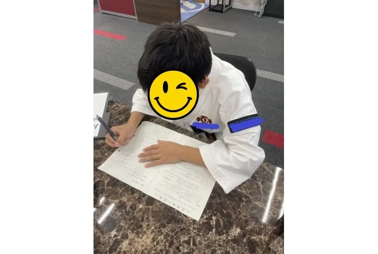 【定期テスト対策会のご様子】