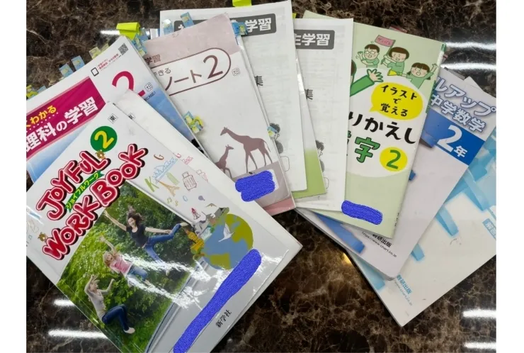 【夏休みの宿題の管理も行っております】