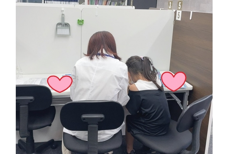 先生と仲良し～通うことが楽しくなります