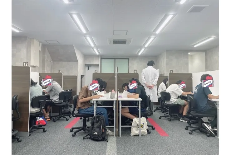 【5教科指導コース】確認テスト実施中～♪