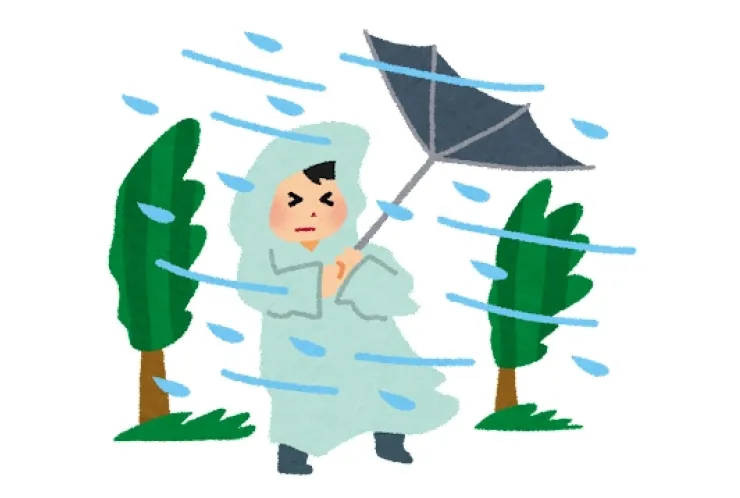 大雨でも安心！オンラインで授業ができる！
