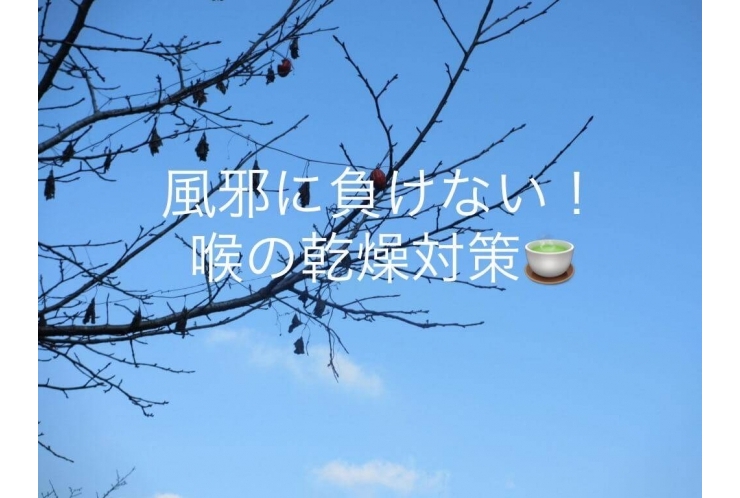  風邪に負けない！喉の乾燥対策！ 個別指導　英才個別学院　立会川校