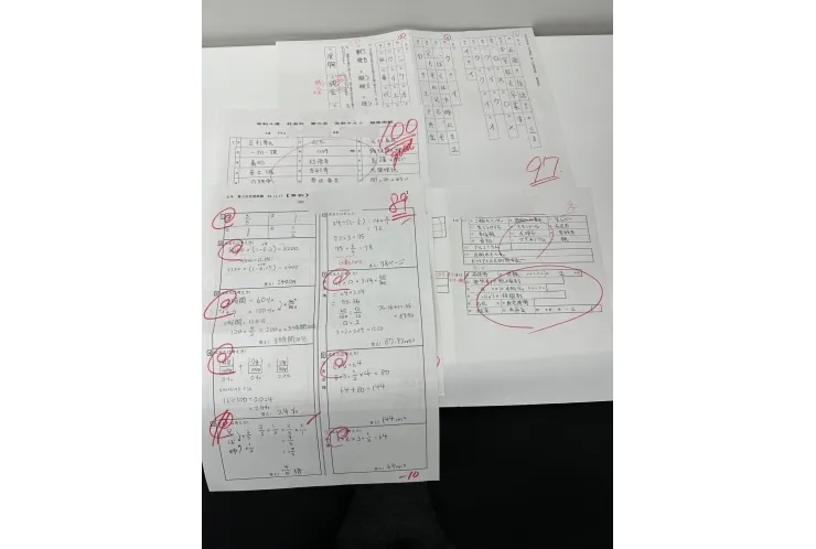 暁星小6年　テスト結果速報!!