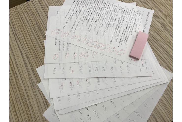 【高津高校】小テスト満点9枚！