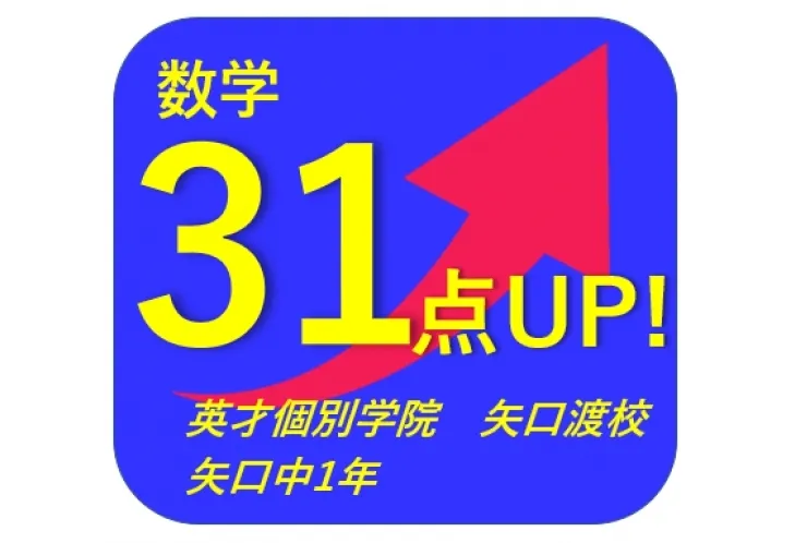 中学生学年末テスト結果発表！！　個別指導 英才個別学院 矢口渡校
