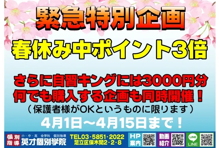 ☆緊急企画発動☆