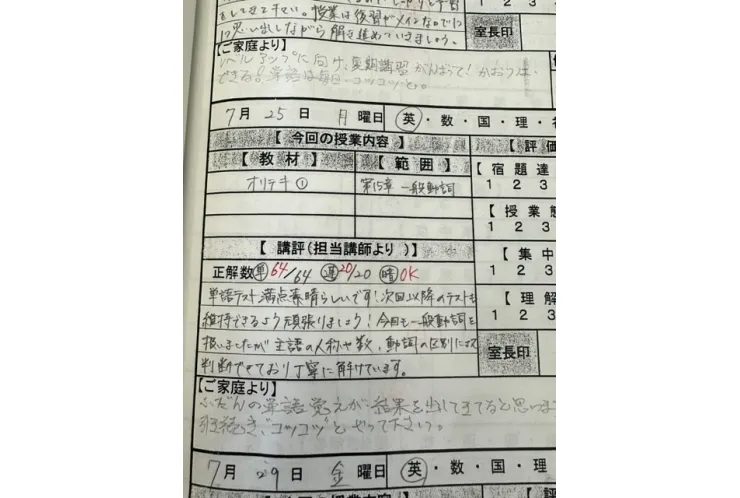 レイクタウン校の、、、報告書は　　の続きです②