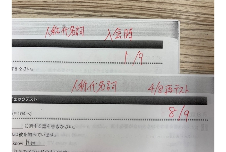 【春期講習の成果】入会時と比べてこんなに上がりました！