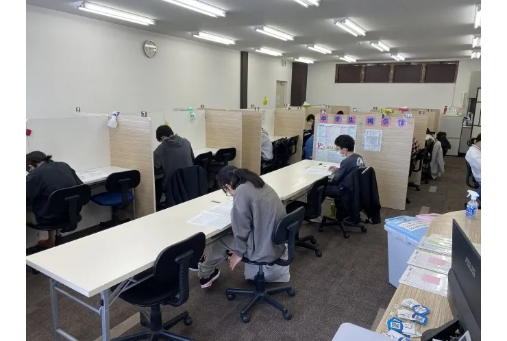 新年度最初の塾内模試！